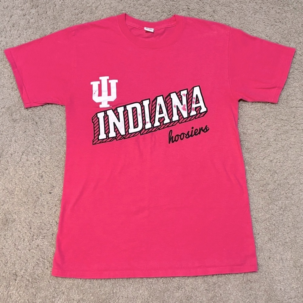 Hanes Bright Pink T-Shirt